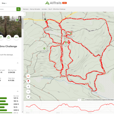 AllTrails Map – Day 5